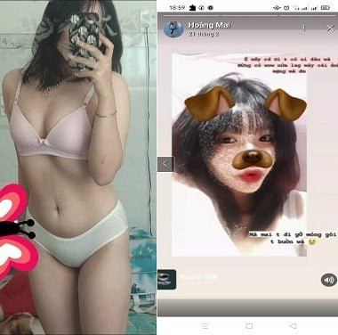 Uma bela foto de uma linda garota está fazendo sexo a deixa molhada