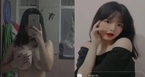 O menino terrível estimulou Vy Tran em uma roupa apertada