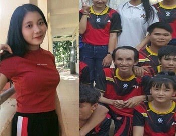 O jovem casal se espalhou e tira fotos para mostrar seus amigos