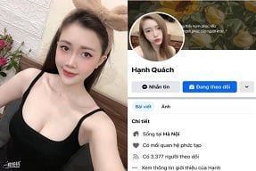 Khanh Binh pegou o telefone para ligar para a paixão para assistir ao clipe de selfie